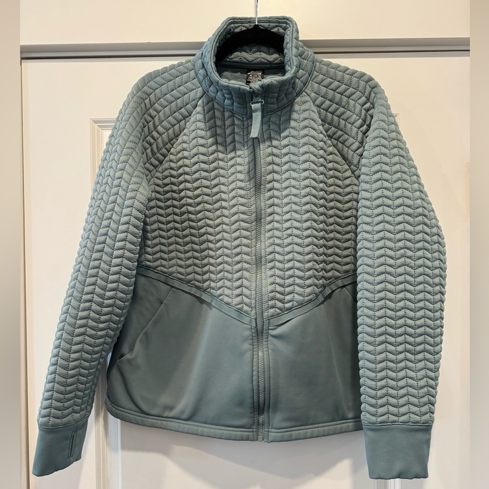 Avia Women's Quilted Jacket - Light Blue